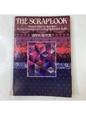 The Scraplook Quilt Design Instructional Book Jinny Beyer Patterns Techniques